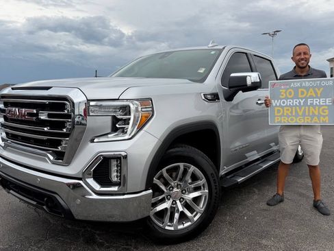 Used 2021 GMC Sierra 1500 SLT w/ SLT Premium Plus Package AWD/4WD image 1