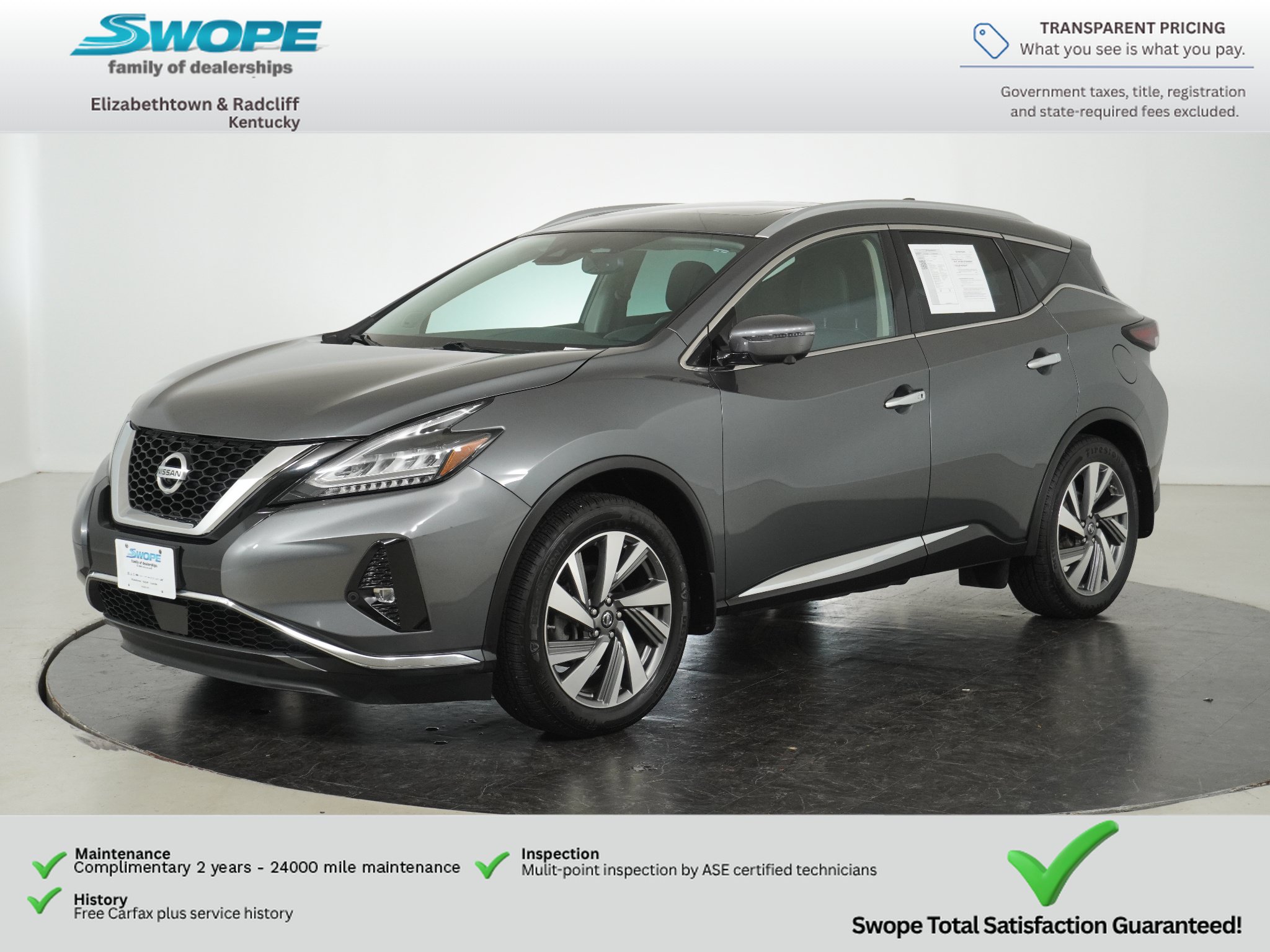 Used 2019 Nissan Murano SL w/ SL Technology Package AWD/4WD image 7