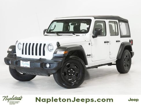 Certified 2023 Jeep Wrangler Unlimited Sport AWD/4WD image 1