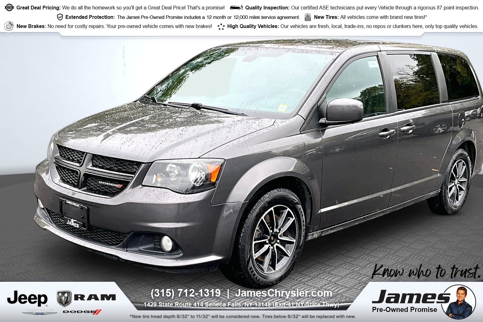 Used 2019 Dodge Grand Caravan SXT w/ Driver Convenience Group FWD image 1