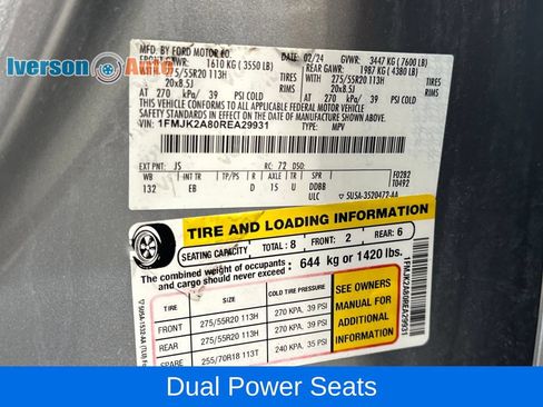 Used 2024 Ford Expedition Max Limited AWD/4WD image 14