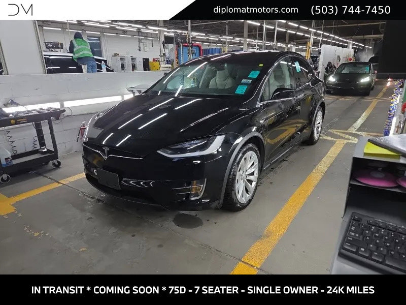 Used 2018 Tesla Model X 75D AWD/4WD image 1