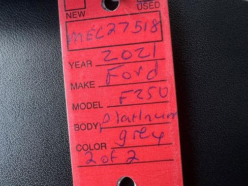 Used 2021 Ford F250 Platinum w/ FX4 Off-Road Package image 35