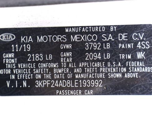 Used 2020 Kia Forte LXS FWD image 39