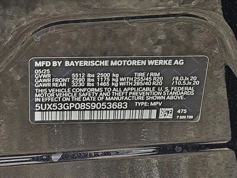 Certified 2025 BMW X3 xDrive30i w/ Premium Package image 22