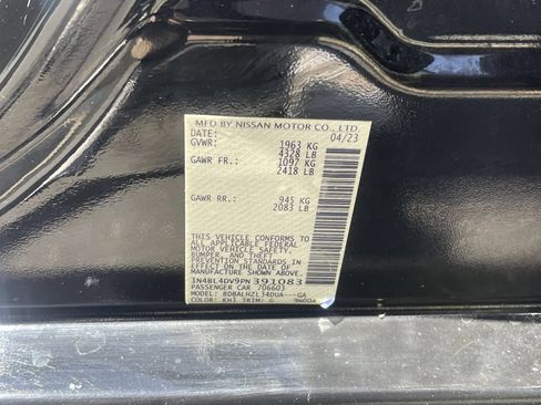 Used 2023 Nissan Altima 2.5 SV FWD image 38