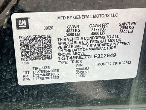 Used 2020 GMC Sierra 2500 SLT w/ SLT Premium Plus Package AWD/4WD image 11