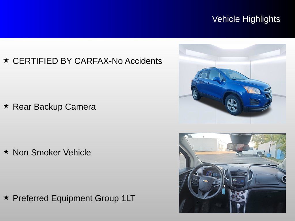 Used 2015 Chevrolet Trax LT AWD/4WD image 4