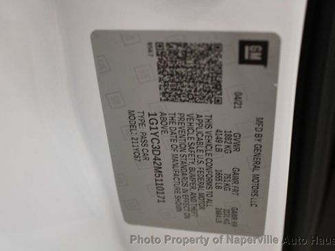 Used 2021 Chevrolet Corvette Stingray Premium Conv w/ Z51 Performance Package image 53