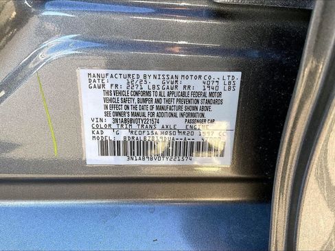 New 2026 Nissan Sentra S w/ S Cold Weather Package image 14