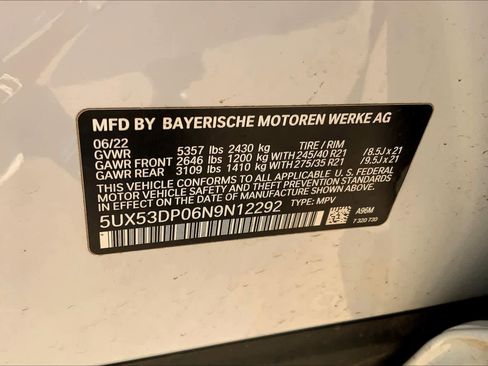 Used 2022 BMW X3 xDrive30i w/ Premium Package 2 image 31