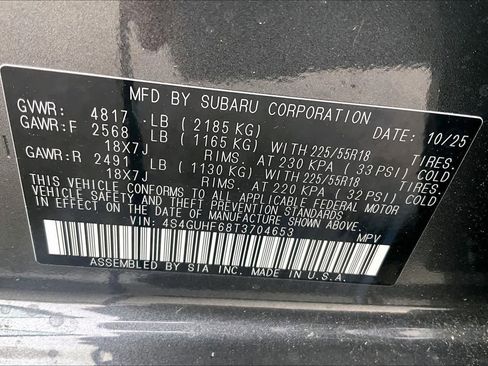 New 2026 Subaru Crosstrek 2.5i Sport image 22