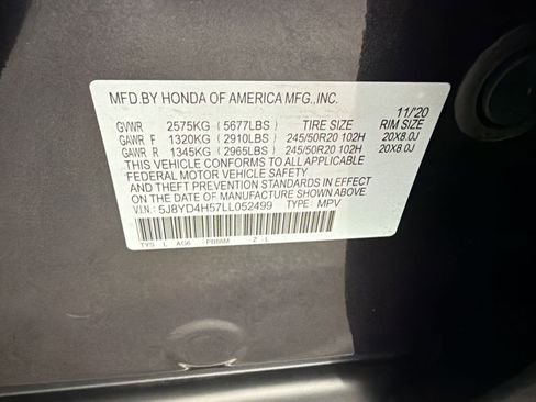 Used 2020 Acura MDX SH-AWD w/ Technology Package image 12