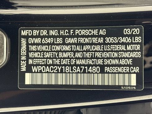 Certified 2020 Porsche Taycan Turbo AWD/4WD image 33