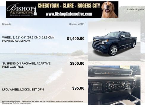 Used 2023 Chevrolet Silverado 1500 High Country AWD/4WD image 3
