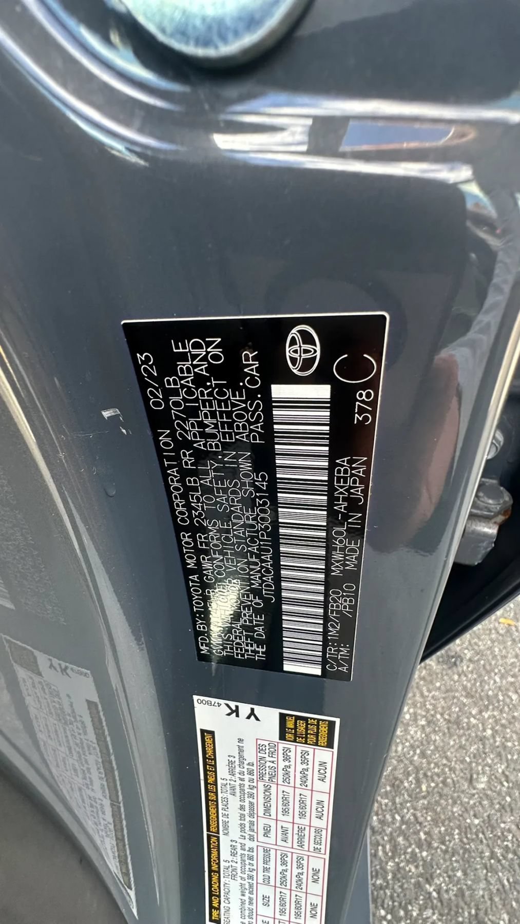 Used 2023 Toyota Prius LE FWD image 9