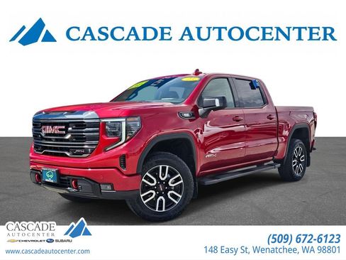 Certified 2023 GMC Sierra 1500 AT4 w/ Technology Package AWD/4WD image 1