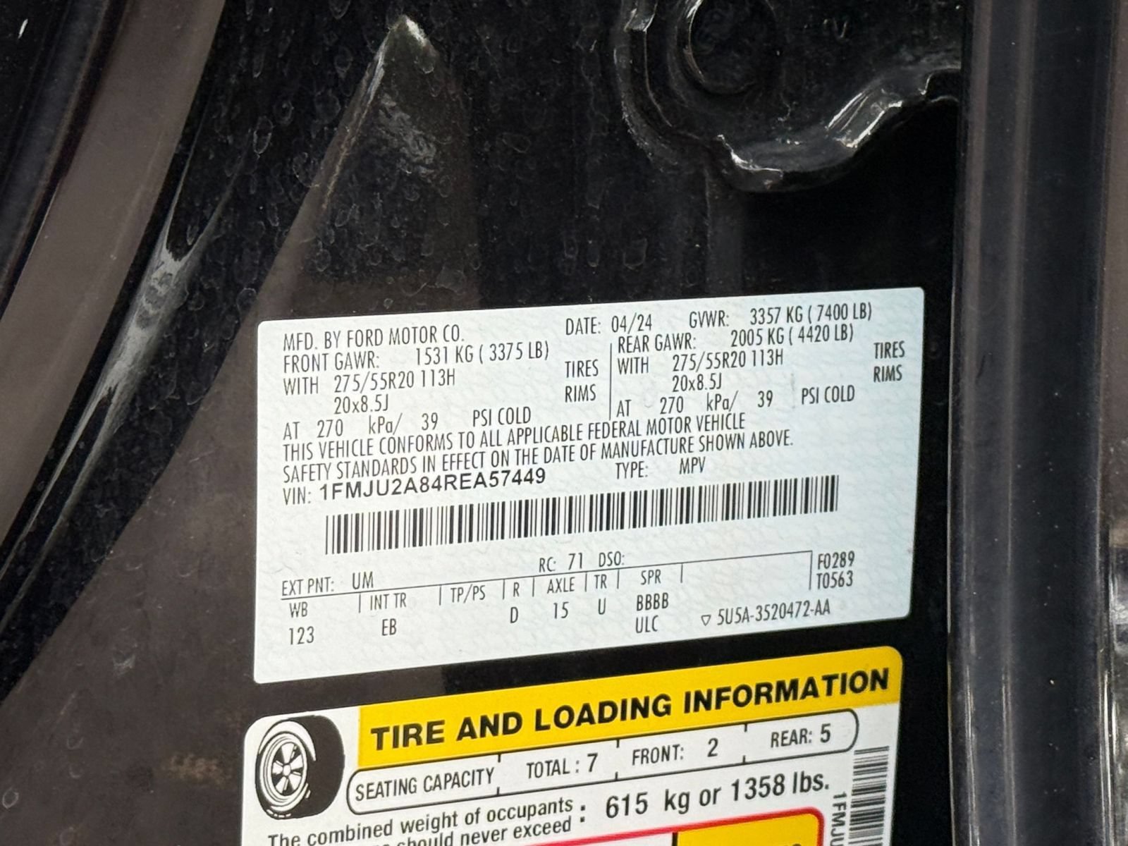 Used 2024 Ford Expedition Limited AWD/4WD image 30