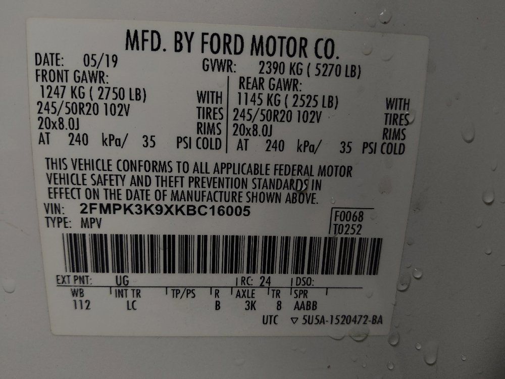 Used 2019 Ford Edge Titanium FWD image 33