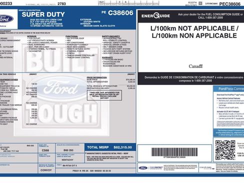 Used 2023 Ford F350 XLT w/ 360-Degree Camera Package AWD/4WD image 22