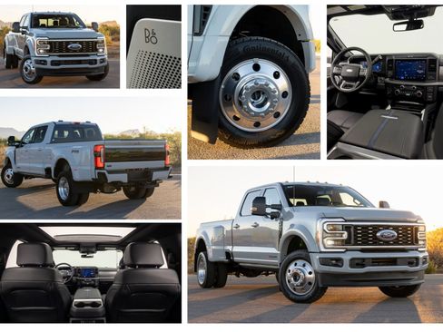 Used 2025 Ford F450 Platinum w/ FX4 Off-Road Package AWD/4WD image 3