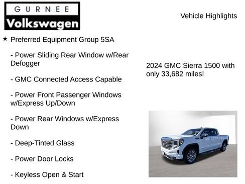 Used 2024 GMC Sierra 1500 Denali w/ Technology Package AWD/4WD image 7