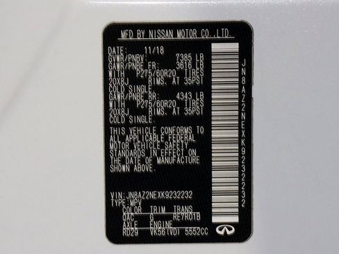 Used 2019 INFINITI QX80 Luxe image 41