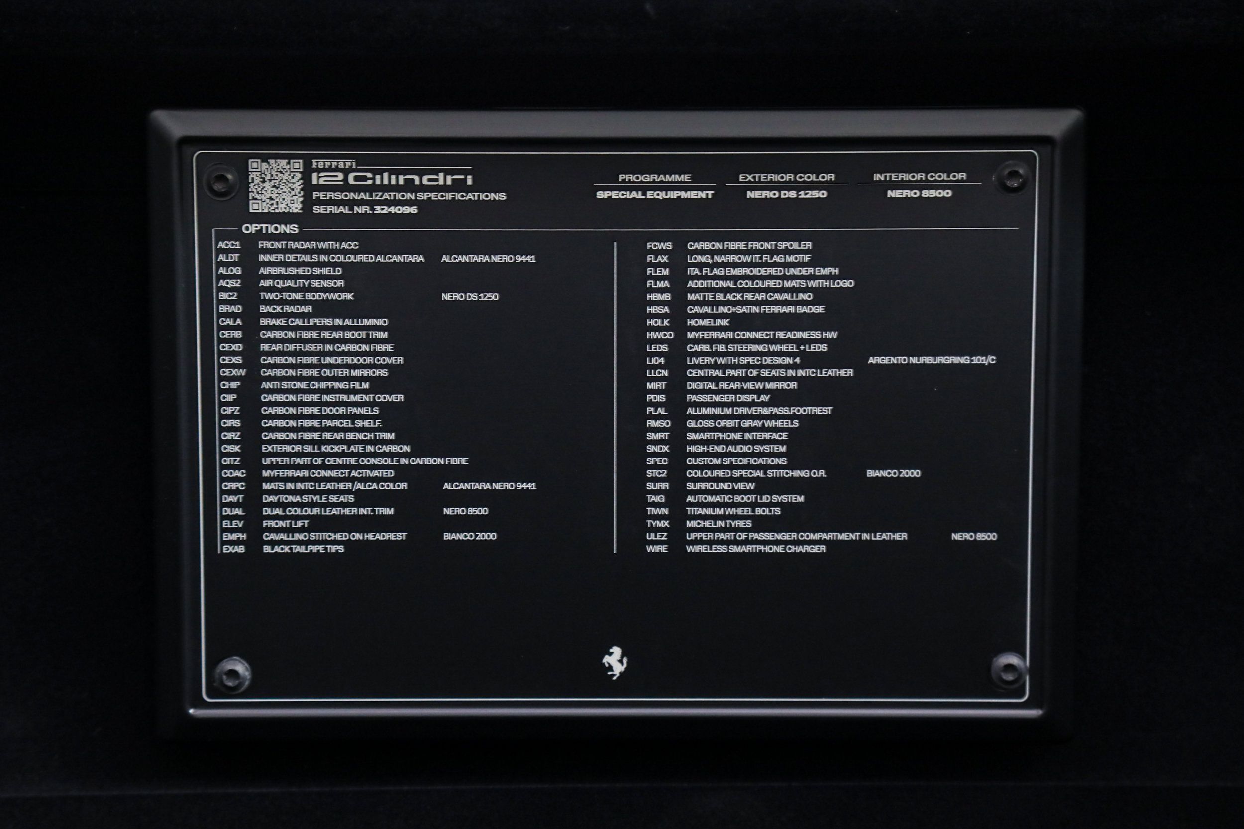 Certified 2025 Ferrari 12Cilindri RWD image 52