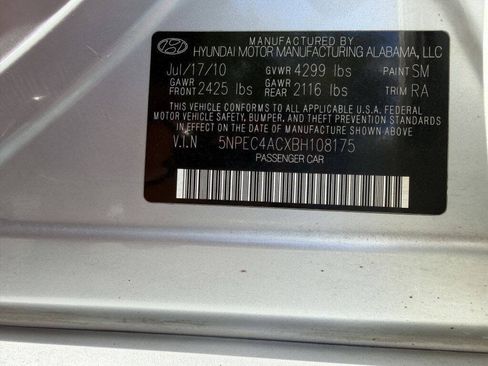 Used 2011 Hyundai Sonata Limited FWD image 24