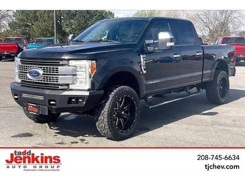 Used 2017 Ford F350 Platinum w/ Platinum Ultimate Package AWD/4WD image 1