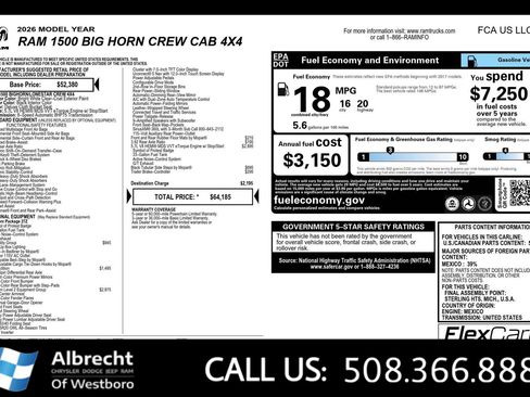 New 2026 RAM 1500 Big Horn image 30