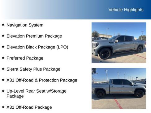 Used 2025 GMC Sierra 1500 Elevation w/ Elevation Premium Package image 5
