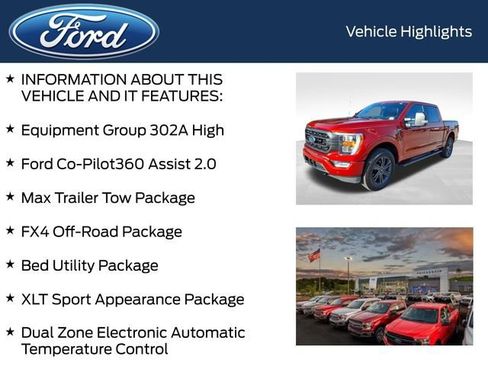 Used 2023 Ford F150 XLT w/ Equipment Group 302A High AWD/4WD image 5