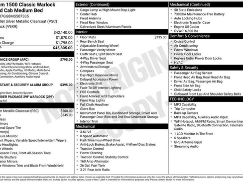 Used 2021 RAM 1500 Classic Warlock w/ Electronics Group AWD/4WD image 2