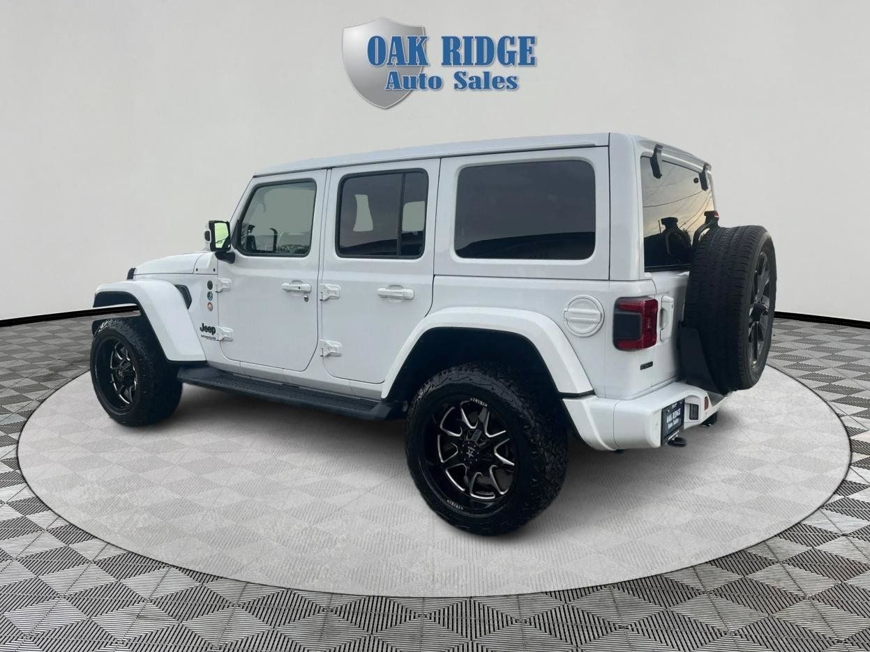 Used 2021 Jeep Wrangler Unlimited Sahara AWD/4WD image 7