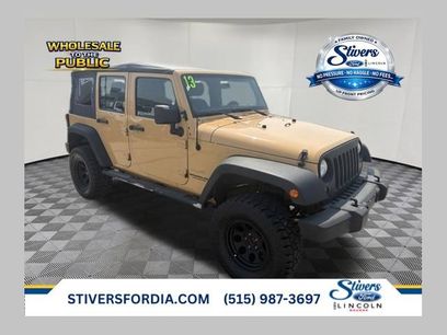 Used 2013 Jeep Wrangler Unlimited Sport w/ Mopar Black Appearance Group