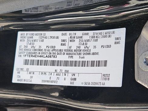 Used 2019 Ford Ranger XL w/ Equipment Group 101A Mid image 22