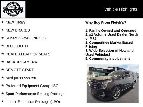 Used 2020 Cadillac Escalade Premium Luxury AWD/4WD image 2