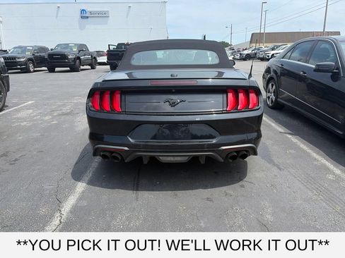Used 2021 Ford Mustang Convertible w/ Equipment Group 101A RWD image 5