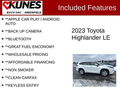 Used 2023 Toyota Highlander LE
