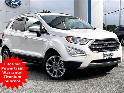 Certified 2021 Ford EcoSport Titanium w/ Interior Protection Package