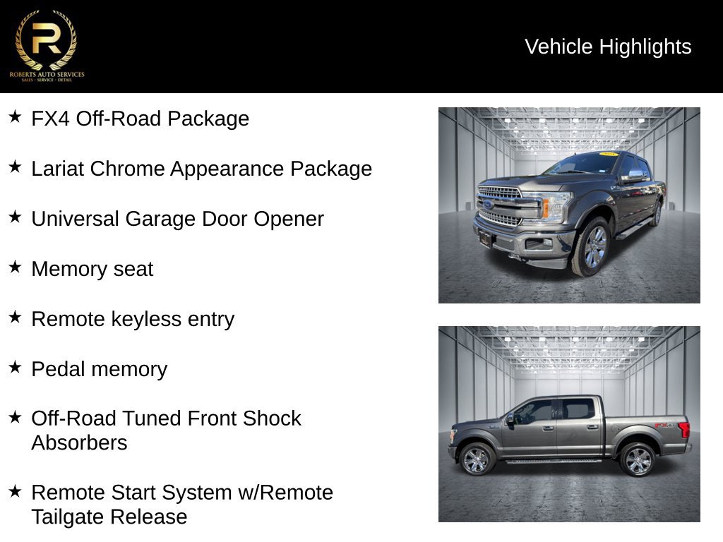 Used 2018 Ford F150 Lariat AWD/4WD image 10