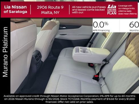 New 2026 Nissan Murano Platinum image 33