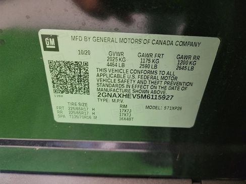 Used 2021 Chevrolet Equinox LS w/ LS Convenience Package image 33