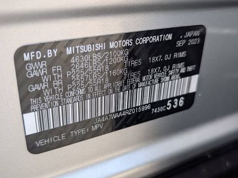 Used 2024 Mitsubishi Eclipse Cross SE AWD/4WD image 27