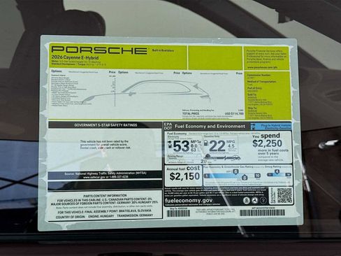 New 2026 Porsche Cayenne E-Hybrid image 26