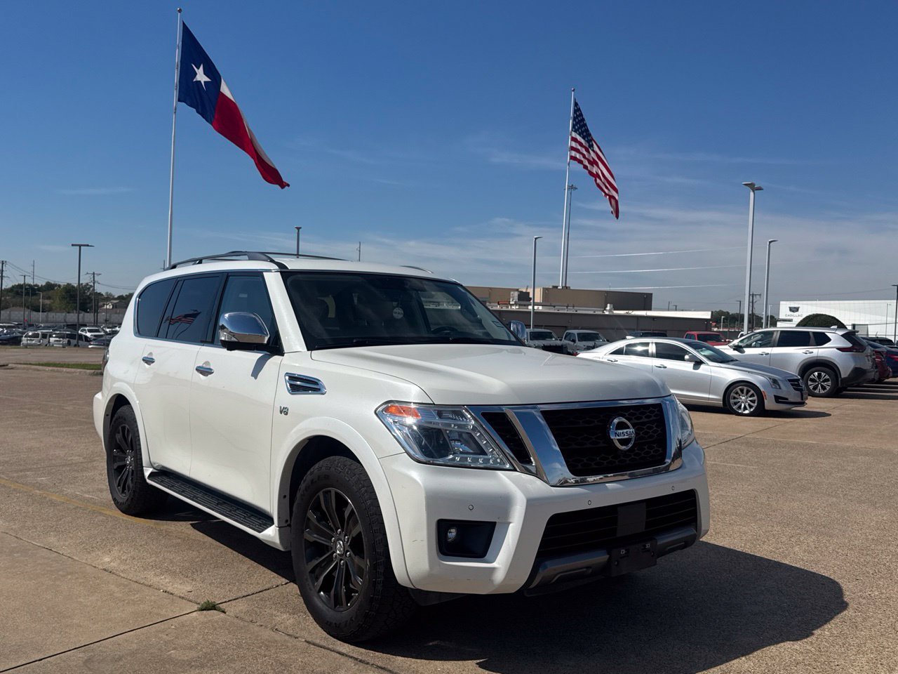 Used 2019 Nissan Armada Platinum w/ Captain's Chairs Package RWD image 1