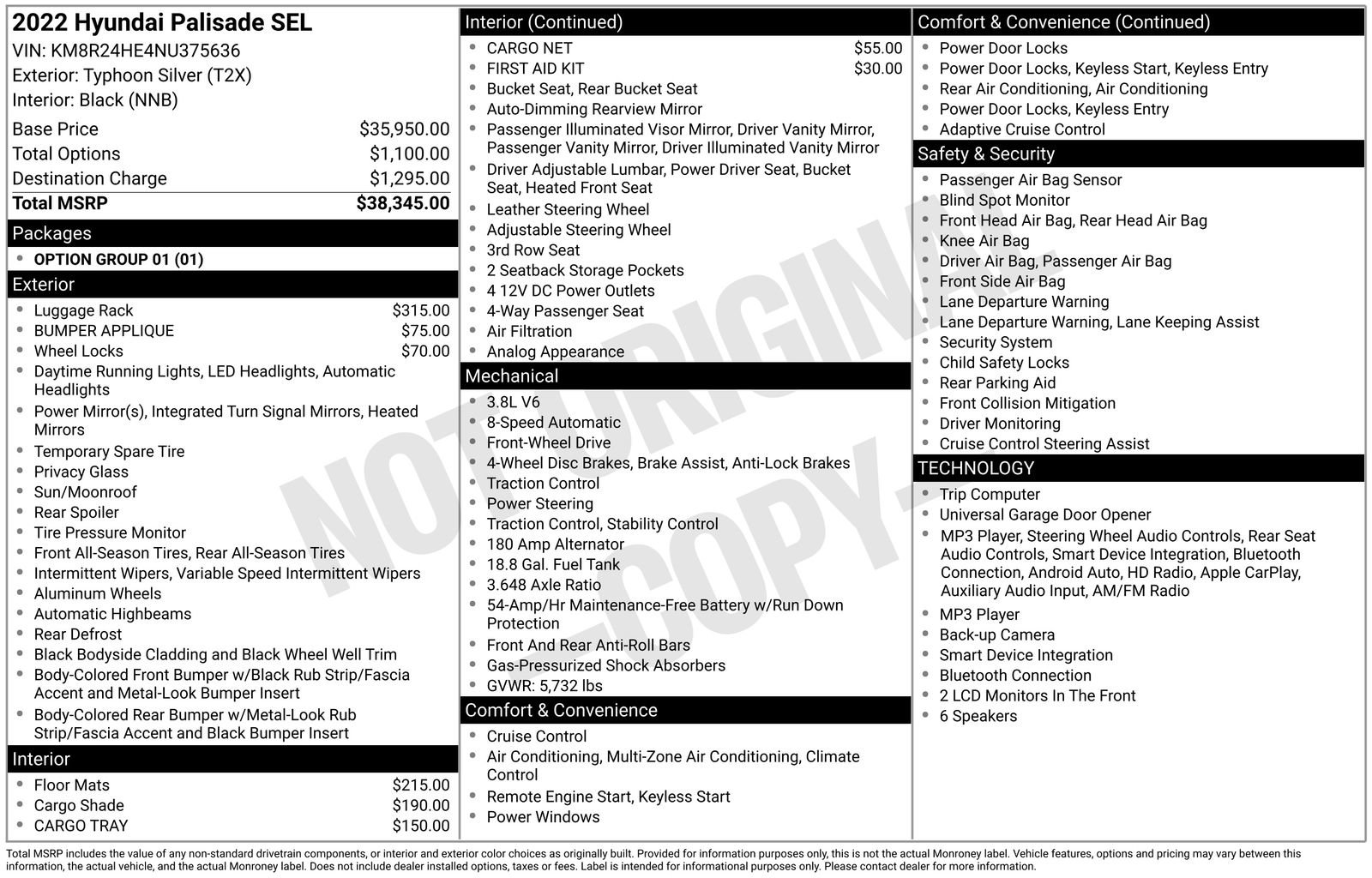 Used 2022 Hyundai Palisade SEL FWD image 2