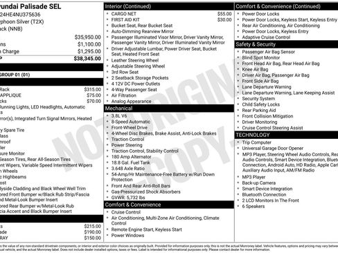 Used 2022 Hyundai Palisade SEL FWD image 2