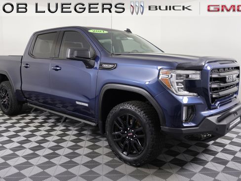 Used 2021 GMC Sierra 1500 Elevation w/ LPO, Elevation Black Package AWD/4WD image 2